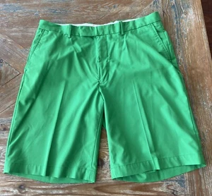 RLX Ralph Lauren Men’s Golf Shorts 36 Bright Green 10” inseam - Picture 1 of 8