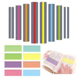 16pcs Color Overlay Set Kids For Dyslexia Portable Reading Strip Clear Highlight