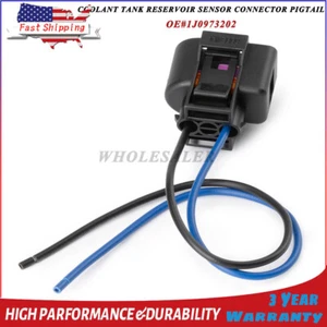 For Audi A3 A4 A5 A6 A8 1984-2023 Coolant Reservoir Tank Sensor Connector Plug - Picture 1 of 12