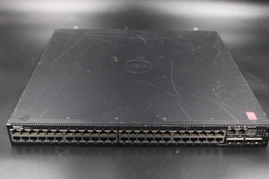 Dell N3048 48 Port Gigabit 10/100/1000 GbE 2x 10 GbE SFP+ Network Switch No Ears - Afbeelding 1 van 2