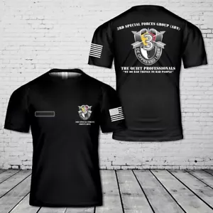 Maglietta Personalizzata Nome US Army 3° Gruppo Forze Speciali-Airborne 3D - Foto 1 di 2