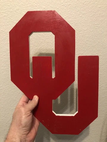 Oklahoma Sooner Logo Wall Plaque + Bonus Items- L@@K Cover