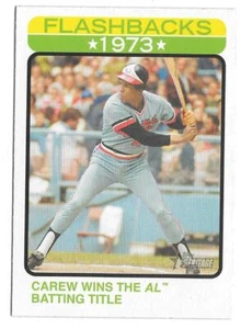 Flashbacks de béisbol 2022 Topps Heritage Rod Carew - Minnesota Twins - #BF-15 - Imagen 1 de 1