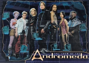 ANDROMEDA SEASON ONE 1 2001 CREW OF ANDROMEDA FOIL PUZZLE INSERT CARD SET C1-C9 - Picture 1 of 1