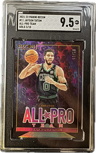 2021-22 Panini Recon Basketball Jayson Tatum All Pro Team /10 Boston Celtics