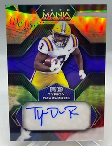 Tyrion Davis-Price 2022 Wild Card Auto Mania Hex Rookie Auto  #3/15 S F 49ers - Picture 1 of 5