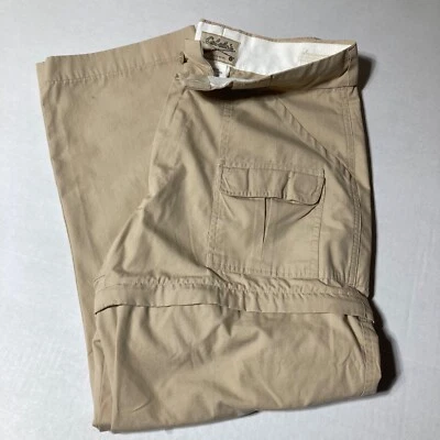Pantalones Cortos Carga Convertibles Cabela's 36x30 Beige Cremallera Tácticos Utilitarios Foto 1 de 4