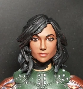 SOLO CABEZA Legión Mítica Cuatro Jinetes Personalizado Pintado Mujer SOLO CABEZA - Imagen 1 de 3