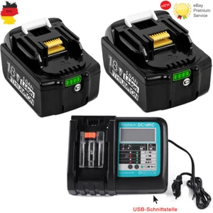 18V 5000mAH Para Batería Makita BL1850B BL1840B BL1830 Con Cargador (A tu elección) - Imagen 1 de 6