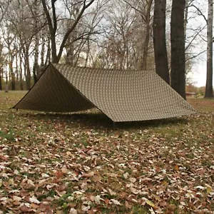 Hideaway UV Tarp 4 x 4 Camo mit thermischer Isolierung recycled | 400 cmx400 ... - Bild 1 von 9