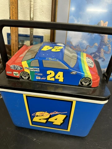 VINTAGE 1995 JEFF GORDON DUPONT RACE CAR COOLER NASCAR #24 HENDRICK Cover