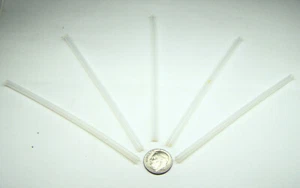 5 NAVY SUB NOS PTFE TUBING 4-1/2" L .156 OD. .094" ID. 1500 PSI CHEM RES TYP 1 - Picture 1 of 5