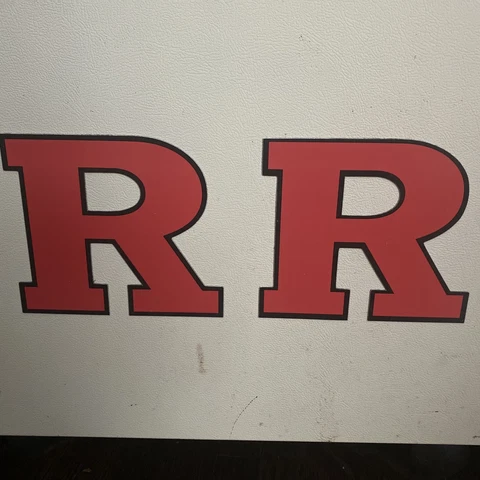 Lot of 2 RUTGERS R Football Car Magnet Keep Choppin Schiano NEW Cover