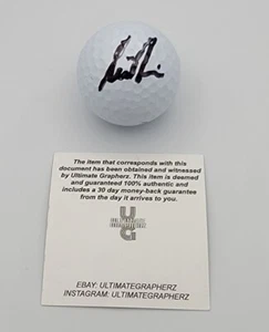 NICK PRICE HOF GOLFISTA CERTIFICADO DE AUTENTICIDAD FIRMADO A MANO - Imagen 1 de 1