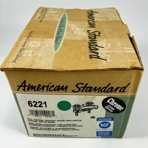 Casa rodante American Standard cristal acrílico grifo de baño cromado barco 6221 - Imagen 1 de 2