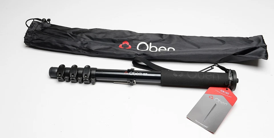 Oben ACM-2400 4-Section Pro Aluminum Heavy Duty Photo-Video Travel Monopod NEW! - Image 1 of 1