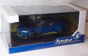 SOLIDIO 1:43 - Aston Martin Vantage V12 Blue Black & yellow trim 2023 - 4314103 - Picture 1 of 1