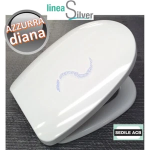 Sedile per wc DIANA Azzurra ceramiche in termoindurente - ACB Ercos - Foto 1 di 5