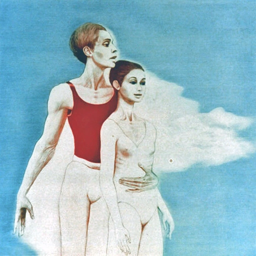 PAS DE DEUX - Balet, Mint  Mezzotint s/n By G.H. Rothe - Image 1 of 1