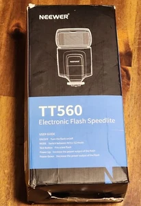 NEEWER TT560 Flash Speedlite for Canon Sony Nikon Panasonic Olympus Pentax - Picture 1 of 10