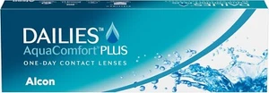 Dailies AquaComfort Plus Tageslinsen weich 30 Stück BC 8.7 mm DIA 14.0 mm -3.25 - Bild 1 von 4