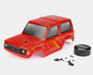 Carisma RC 1/24 MITSUBISHI PAJERO XL Body Shell for MSA-1E -FINISHED- *RED* - Picture 1 of 8