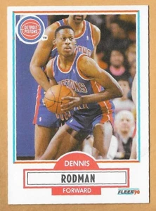 Pistones Dennis Rodman Detroit #59 Fleer 1990 - Imagen 1 de 2