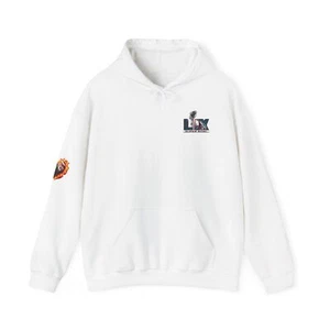 Philadelphia Eagles Super Bowl Win LIX Champions Hooded Sweatshirt, Unisex - Picture 1 of 14