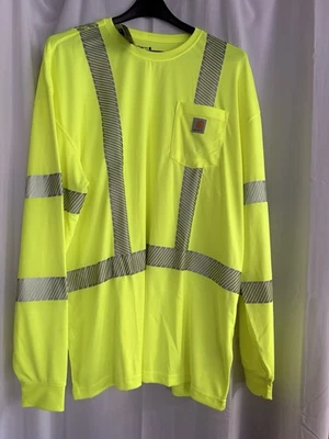 Carhartt Men's Yellow Work Shirt 2XL Tall - Image 1 of 3