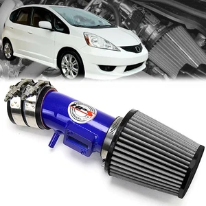 HPS Blue Shortram Air Intake Kit with Filter For 09-13 Honda Fit 1.5L - Picture 1 of 2