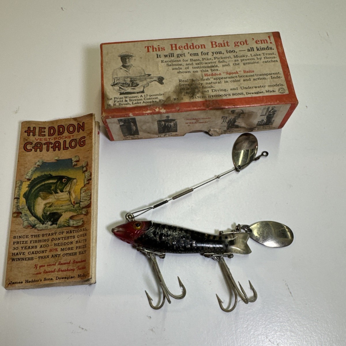 Heddon Plastic Vintage Fishing Lures for sale | eBay Heddon Plastic Vintage Fishing Lures for sale | eBay
