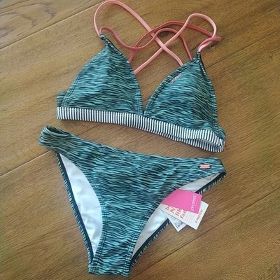 Neu Protest Bikini/ Gr. 176/ Grau-grün-rosa - Bild 1 von 4