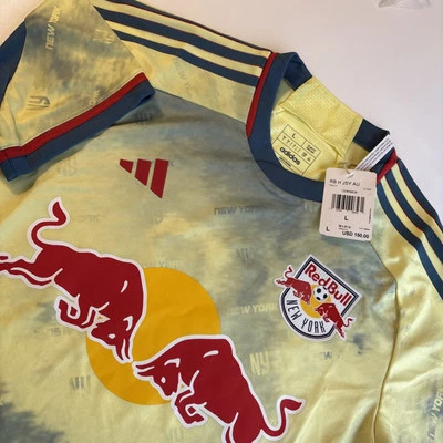 Camiseta de fútbol Adidas New York Red Bulls para hombre GRANDE calce ajustado Daniel Patrick Foto 1 de 4