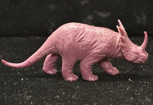 Juego Prehistórico Marx Plástico Styracosaurus Magenta Años 60 De Colección Segunda Serie - Imagen 1 de 7