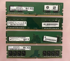 32GB (4 x 8GB) PC4-3200AA DDR4 Memory RAM - Samsung / Micron / Kingston - Picture 1 of 2
