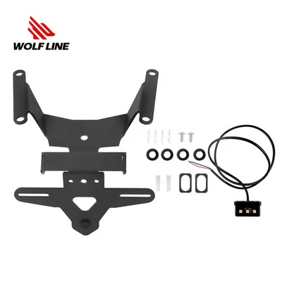 Soporte para matrícula guardabarros con para Honda CB650R CBR650R 2019-2020 Foto 1 de 4