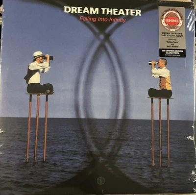 Dream Theater - Falling Into Infinity LP 2025 Rhino Records [2x Clear Vinyl] NEW - Image 1 of 3