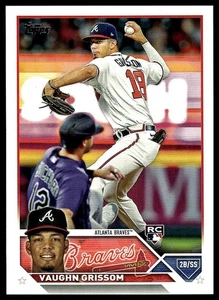 Vaughn Grissom *TARJETA DE NOVATO* (RC) 2023 Topps #275 - Imagen 1 de 2