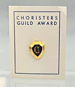 Choristers Guild Award goldfarbene Metall Krawattennadel - Bild 1 von 4