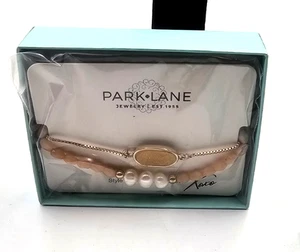 Park Lane "POPPY" 2-in-1 Bracelet CZ Accents & Druzy Stones & Pearls - Picture 1 of 4