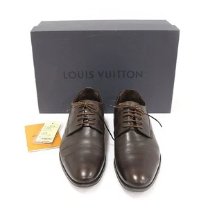 Louis Vuitton Derbies pour hommes en cuir damier marron 1A2WX0 142631262 - Picture 1 of 8