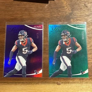 2023 Prestige Jalen Pitre #110 Blue & Purple Xtra Points /99 /199 Houston Texans - Picture 1 of 4