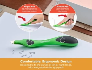 Strumento professionale magnetico facile rimozione graffette - Confezione da 3 graffette colorate neon p... - Foto 1 di 9