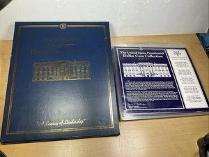 Colección de monedas de dólar presidencial de los Estados Unidos con 14 monedas 2º-8º - Imagen 1 de 21