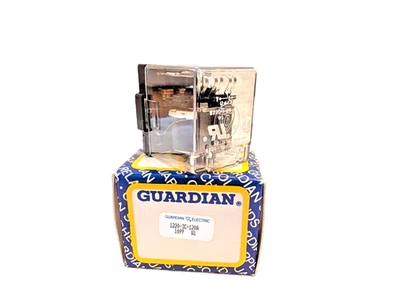 Guardian Electric 1220-3C-120A Power Relay 10A 120VAC Coil 3PDT Plug-In NOS - Image 1 of 4