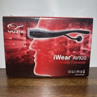 Gafas de video virtual Vuzix AV920 selladas Foto 1 de 4