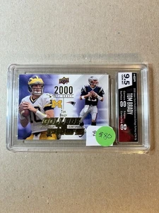 Tom Brady 2009 Upper Deck College To Pros HGA 9.5 GEM MINT - Bild 1 von 6