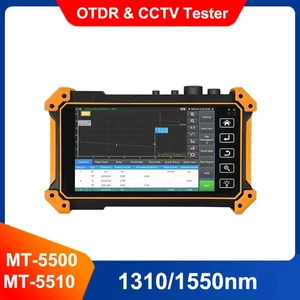 5.4" MT-5500/MT-5510 OTDR & CCTV Tester 1310/1550nm 28/26dB Digital Cable Tracer - Picture 1 of 9