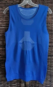 Crivit Tank Top Men's XL Blue Athletic Performance Running Cycling Workout Gym - Picture 1 of 5