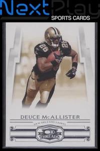 2007 Donruss Threads #28 – Deuce McAllister | - Picture 1 of 2
